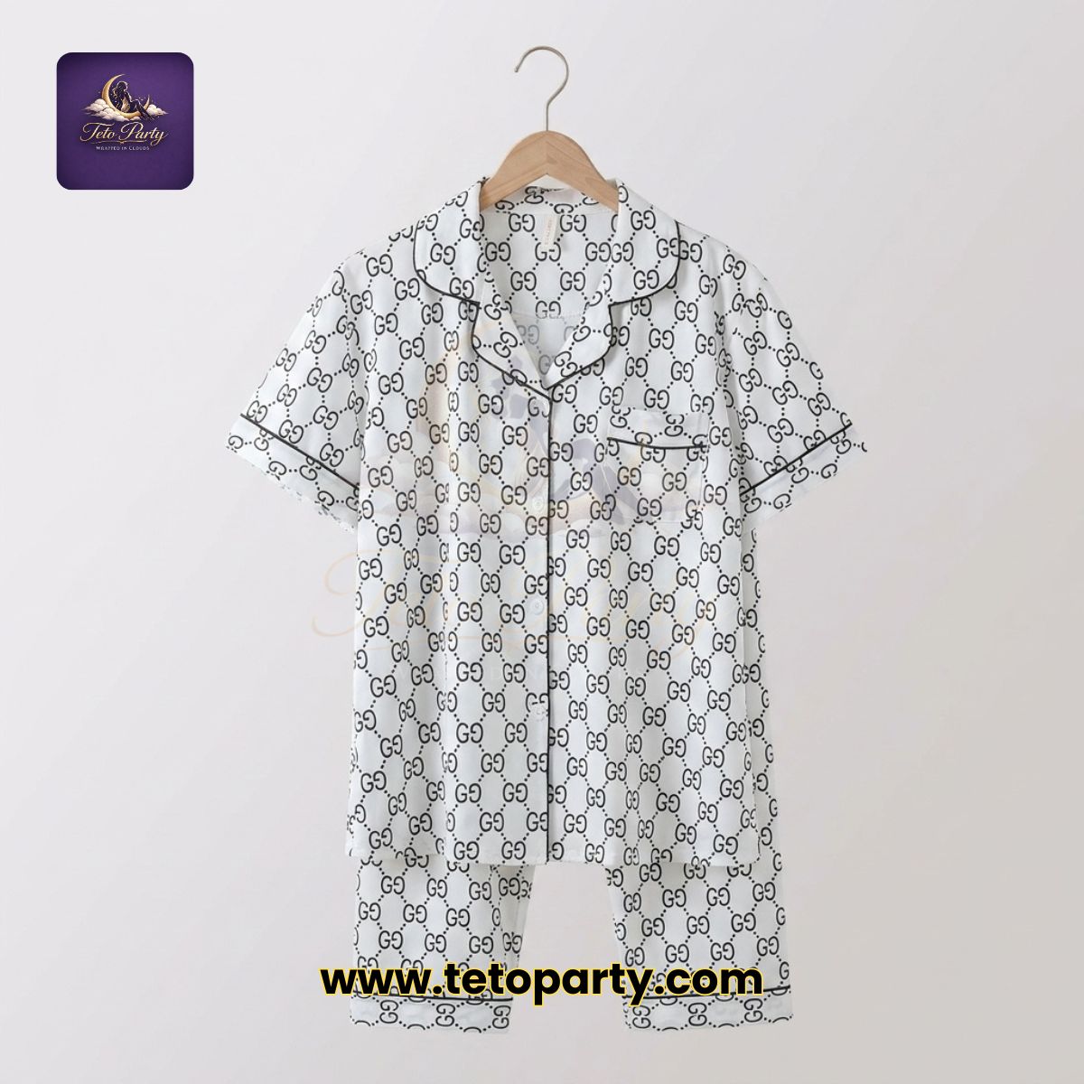 Comfortable Sleeping Tee & Pant Set