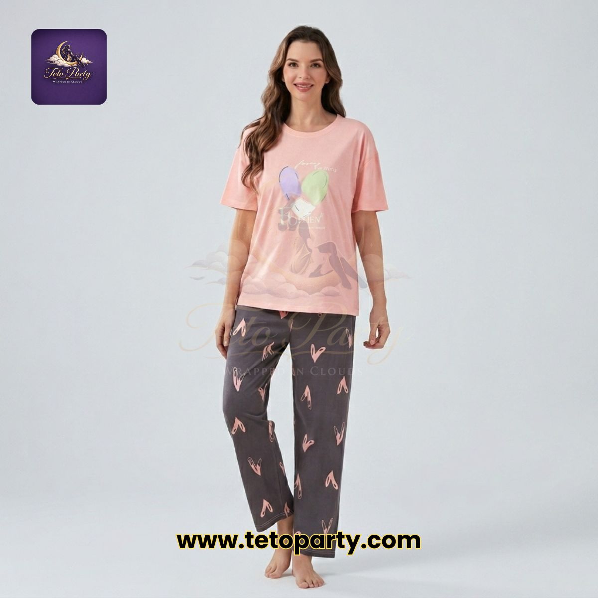 Teto Party Fortune Tee & Pant Set