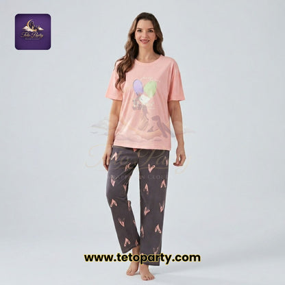 Teto Party Fortune Tee & Pant Set