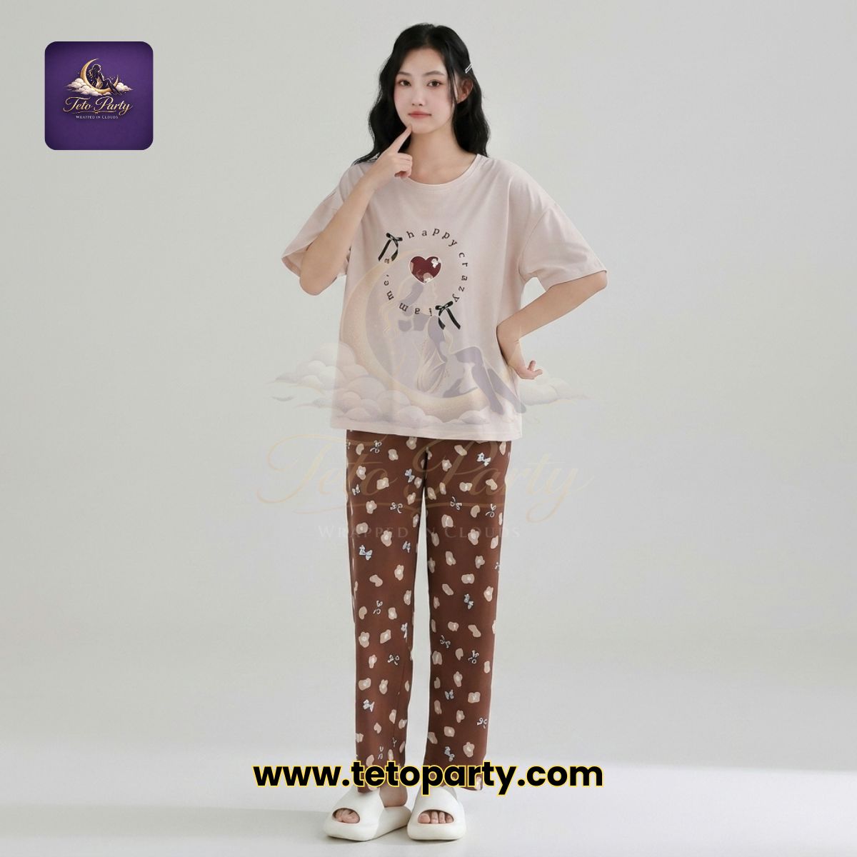 Teto Party Everyday Comfort Tee & Pant Set