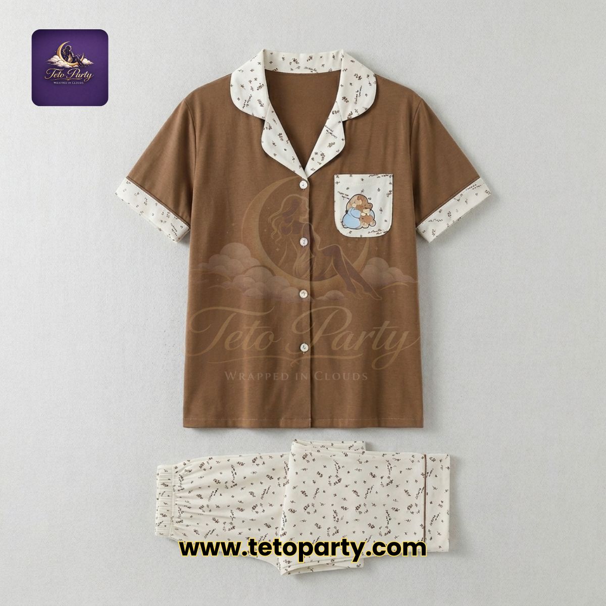 Teto Party Cotton Sleepwear Set