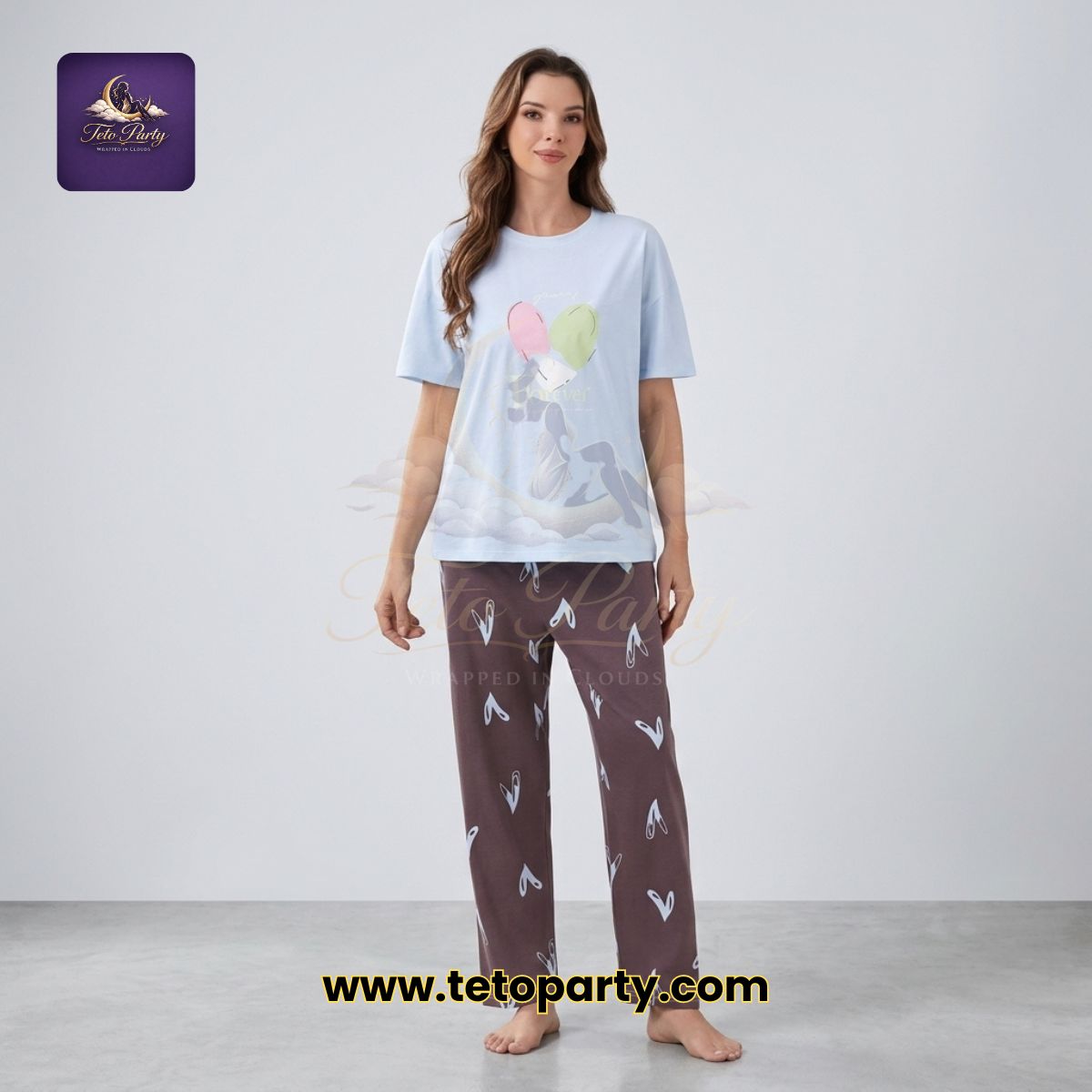 Teto Party Fortune Tee & Pant Set