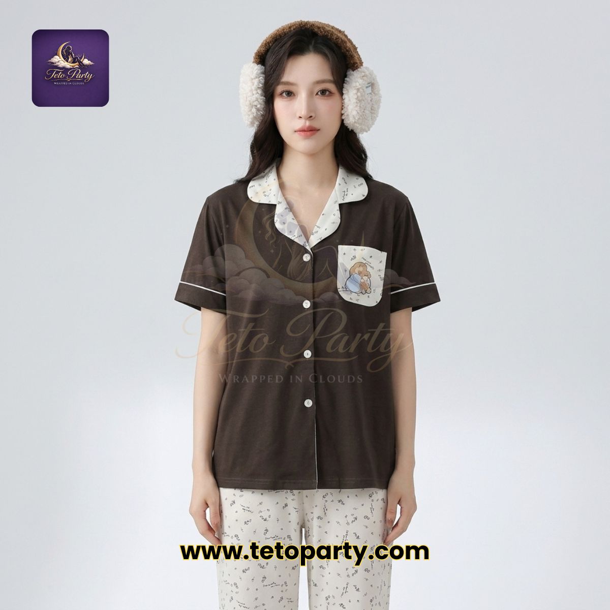 Teto Party Cotton Sleepwear Set